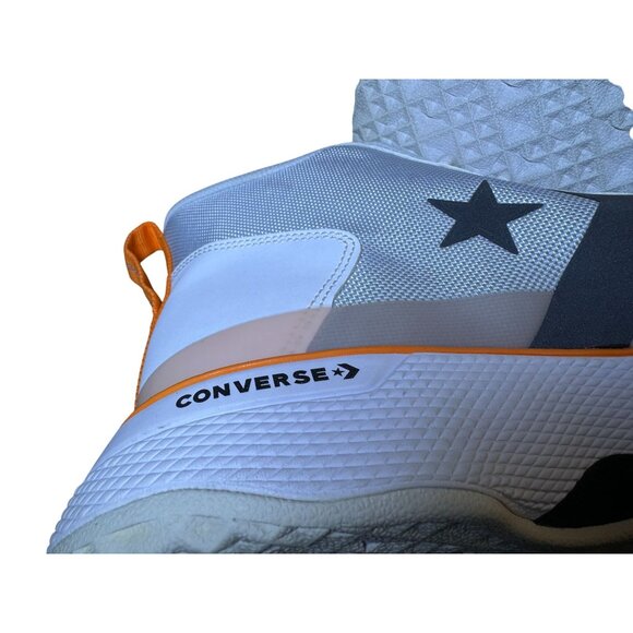 Converse Men's Size 11 Star Series White/Orange Basketball Shoes Size 11 - Picture 9 of 13